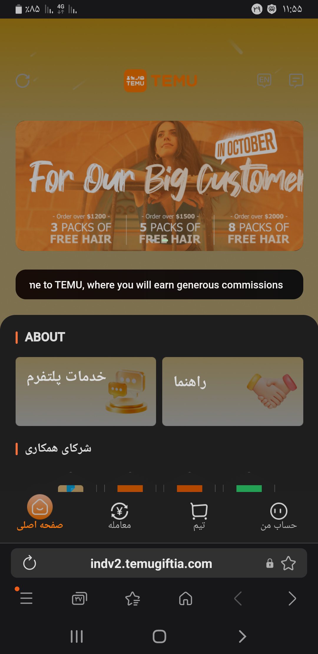 کلاهبرداری تمو